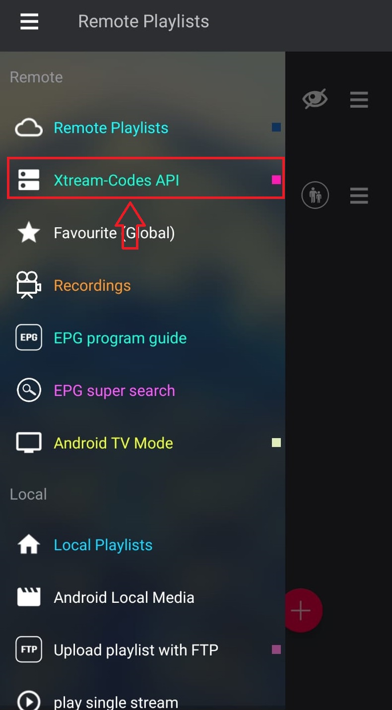 GSE Smart IPTV - Open Remote Playlist